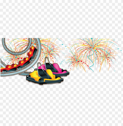 carnival rides Transparent PNG Artwork with Isolated Subject