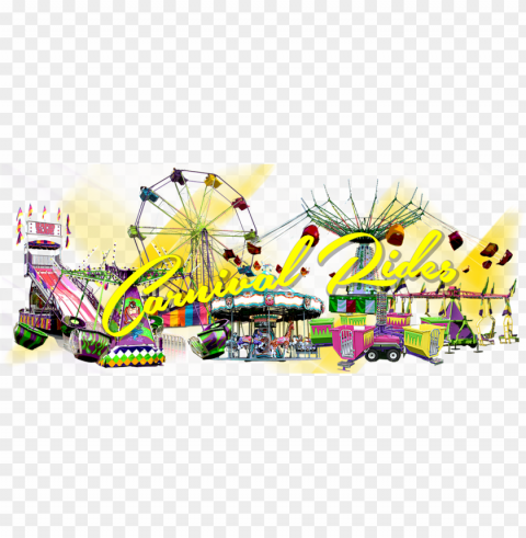 carnival rides Transparent PNG Graphic with Isolated Object