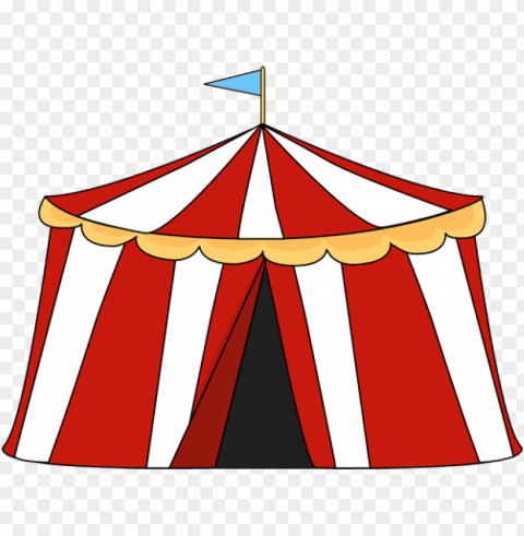 Carnival Tent PNG Graphic Isolated On Transparent Background