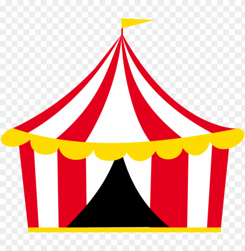 carnival tent PNG Graphic Isolated with Clear Background