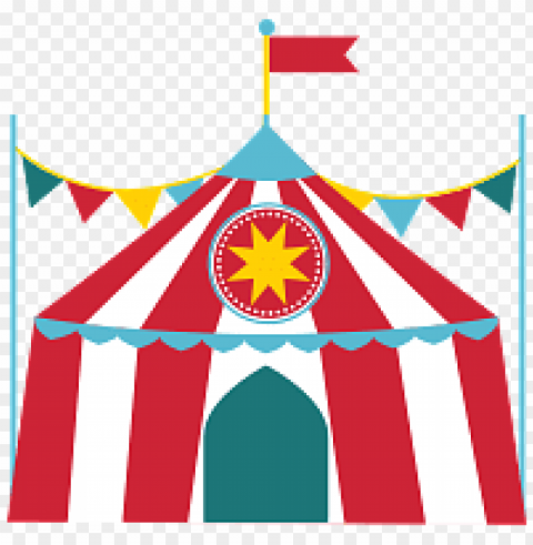 carnival tent PNG Graphic with Isolated Clarity