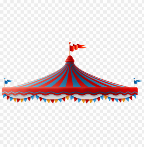 carnival tent PNG graphics with alpha transparency bundle