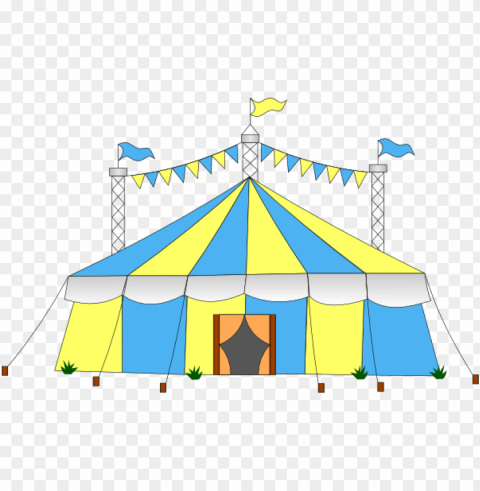 carnival tent PNG graphics with clear alpha channel selection