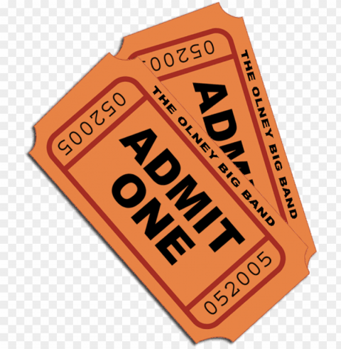carnival ticket stock - admit one roll tickets Transparent PNG graphics variety