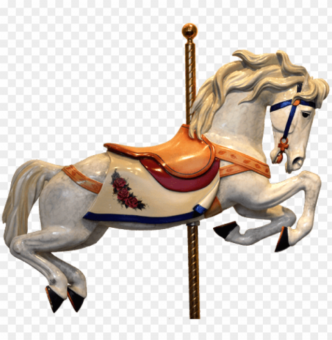 carousel horse - carousel horse transparent Isolated Design Element in PNG Format