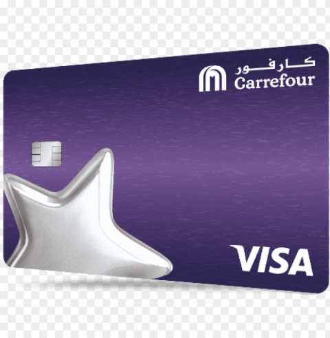 Carrefour Cashback Card - Credit Card Usa Front And Back PNG Image Isolated With HighQuality Clarity