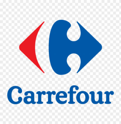 carrefour logo vector Transparent PNG Isolated Graphic Detail