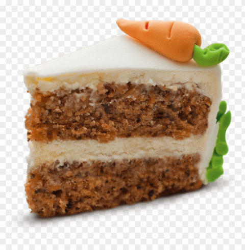 carrot cake Transparent Background Isolation in HighQuality PNG