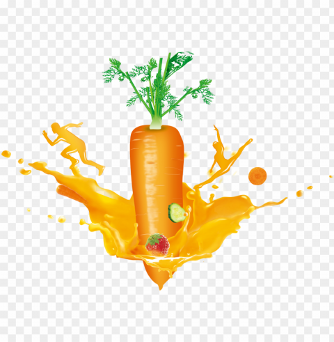 carrot juice vegetable - carrots juice splash PNG images with no fees
