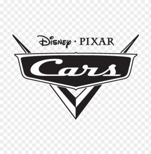 cars disney pixare logo vector free HighResolution Isolated PNG with Transparency