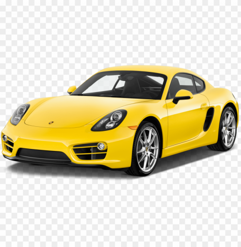 cars transparent yellow - porsche cayman s PNG graphics with alpha transparency bundle