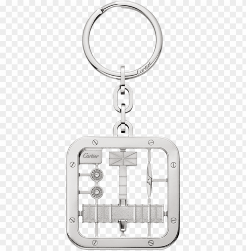 cartier new keychain Transparent PNG Isolated Graphic Element