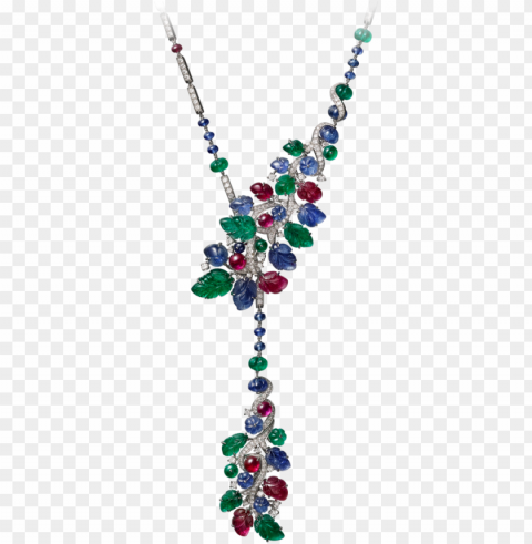 cartier tutti frutti jewelry fruitti pinterest gems - necklace Isolated Character in Transparent PNG Format PNG transparent with Clear Background ID 33deced3