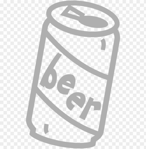 Cartoon Beer Can F4000 03 - Emblem PNG Images For Advertising