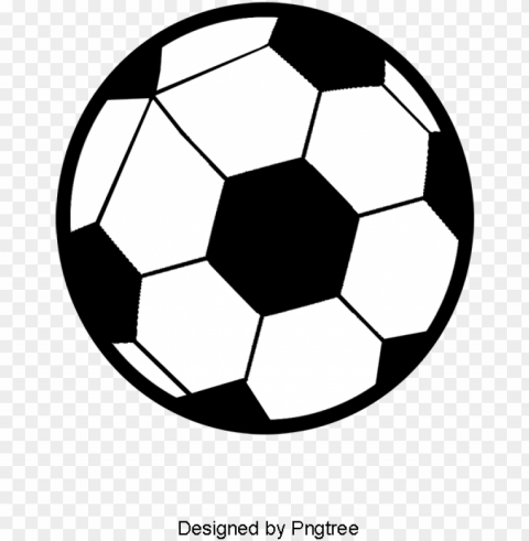 cartoon black and white football logo football clipart - balon de futbol para colorear Free PNG transparent images