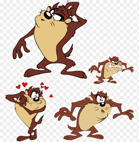 cartoon character taz mania vector - tasmanian devil cartoon vector PNG for free purposes