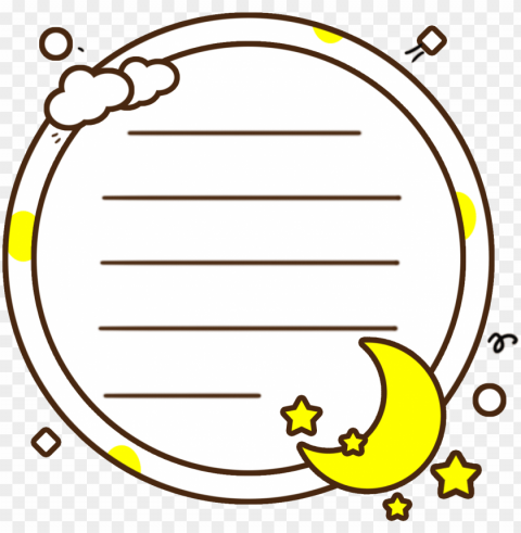cartoon cute vector hand drawn and psd - circle Free transparent background PNG