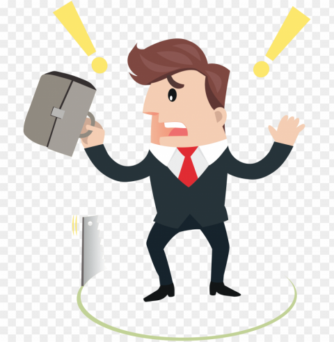 cartoon drawing animation clip art - business cartoon characters PNG Graphic Isolated with Transparency