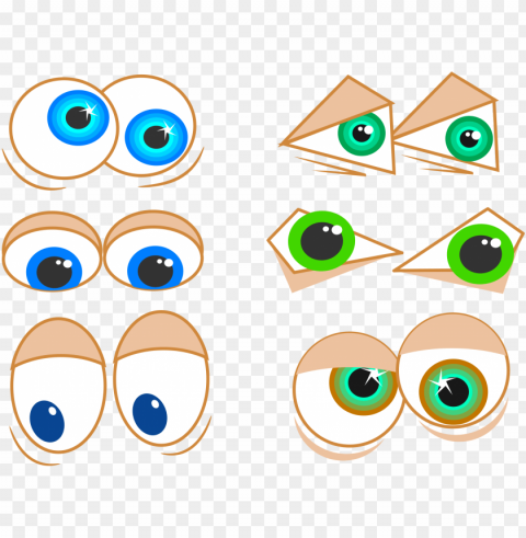 cartoon eyes hd Transparent PNG images complete library