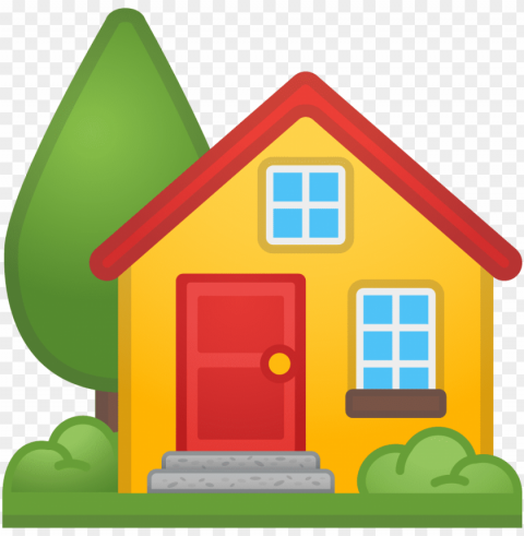 cartoon house - house icon PNG graphics with transparent backdrop
