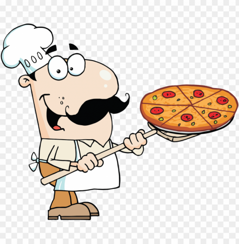 cartoon italian pizza guy - pizza man clipart PNG images with high transparency