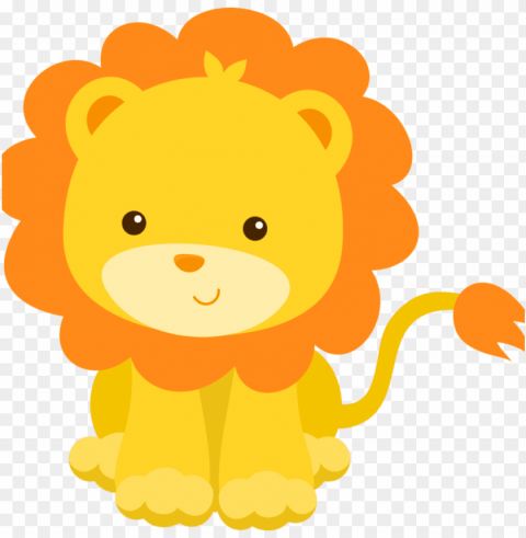 cartoon lion clipart lion clipart cute borders vectors - cute lion baby shower PNG files with alpha channel