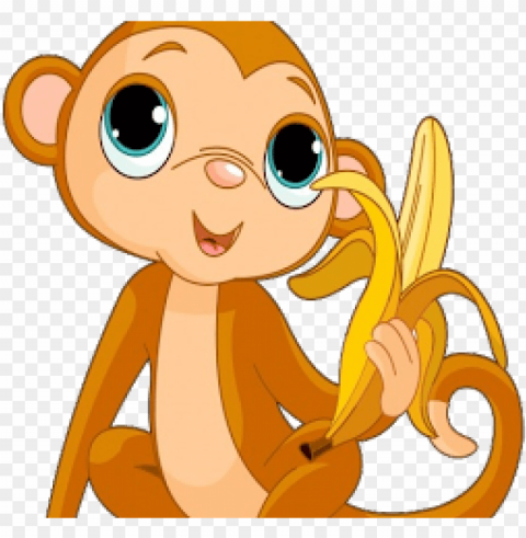 cartoon monkey pictures - monkey clipart Transparent Background PNG Isolated Element