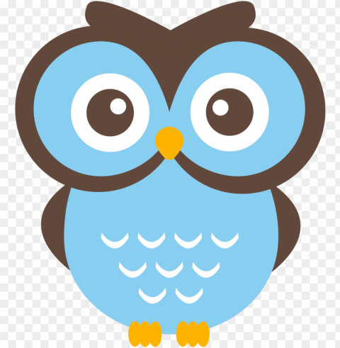 cartoon owl - cute owl clip art PNG Image with Isolated Graphic