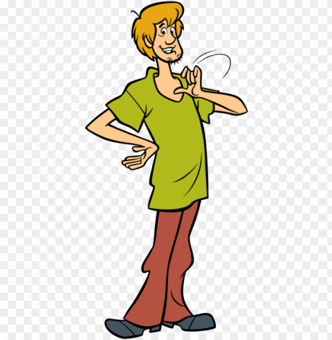 Cartoon Person - Shaggy From Scooby Doo PNG Transparent Photos For Design