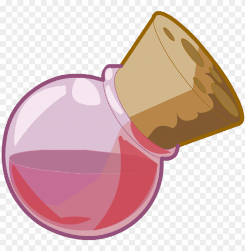 cartoon potion Isolated Item in Transparent PNG Format
