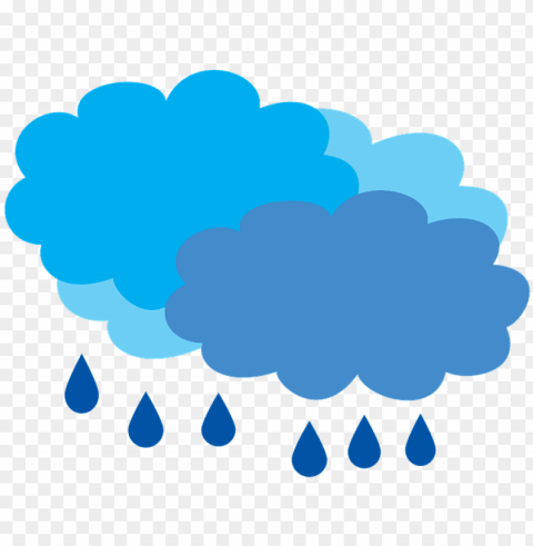 Cartoon Rain Cloud 9 Buy Clip Art - 구름 비 PNG Photo