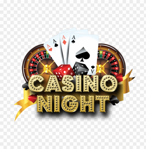 Casino Night Logo Free PNG Images With Transparent Layers Compilation