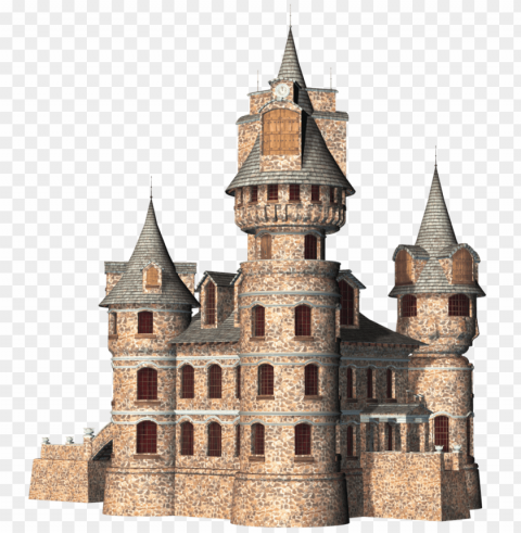 castle 3d PNG Graphic Isolated on Transparent Background PNG transparent with Clear Background ID ae197431