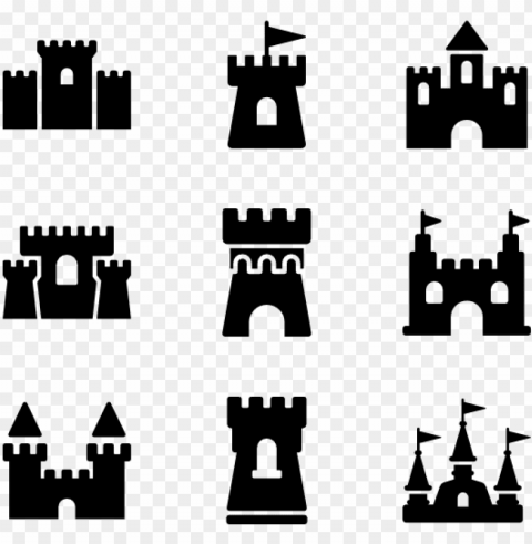 castles - castle ico Transparent pics