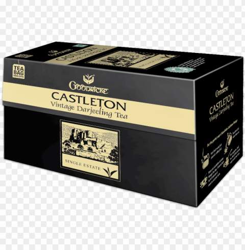 Castleton Vintage - Box PNG Graphic Isolated With Clarity