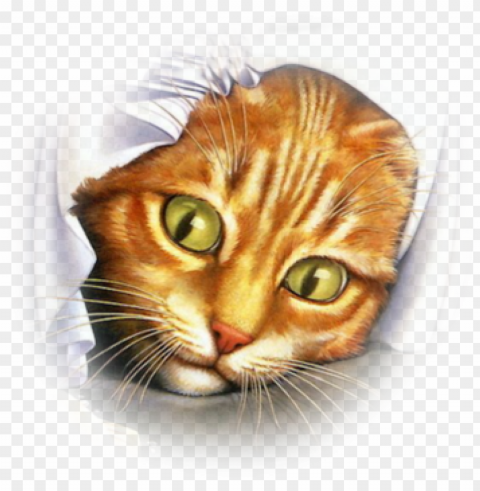 cat-breakthru - mouses and cat painti Transparent PNG Image Isolation
