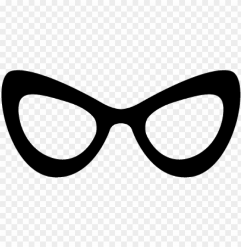 cat eyes glasses vector - cat eye sunglasses ico PNG images with clear alpha channel PNG transparent with Clear Background ID e3e582d4