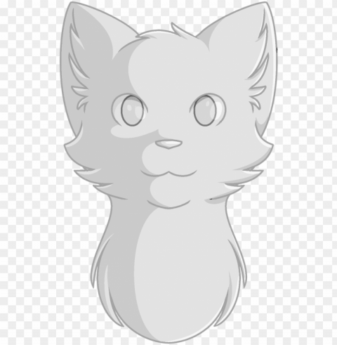 cat head shot line art by maracat0901-d9oawt7 - warrior cat head drawi Free PNG file PNG transparent with Clear Background ID 5adf18b7