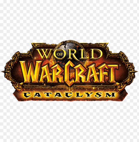 cataclysmlogo - world of warcraft cataclysm logo PNG transparent pictures for projects