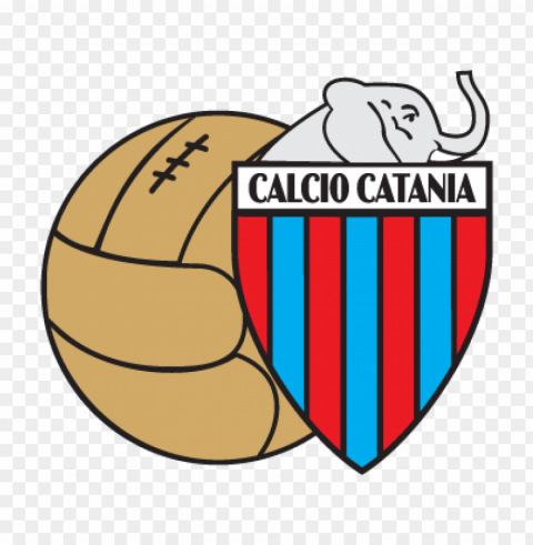 catania logo vector free Transparent PNG Isolated Object with Detail