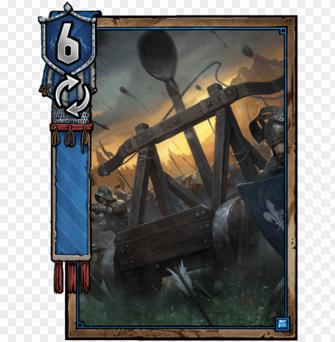 catapult - gwent blue stripes scout Alpha channel PNGs PNG transparent with Clear Background ID 6d65a29c