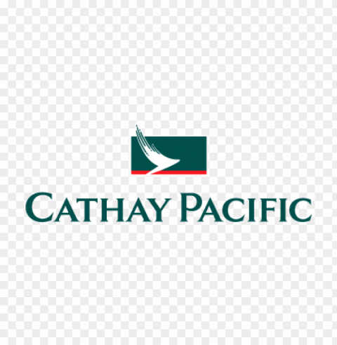 cathay pacific air vector logo Clean Background Isolated PNG Graphic