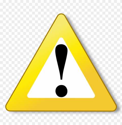 caution PNG Image with Isolated Element