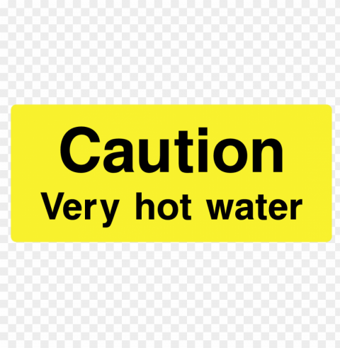 caution very hot water PNG images with alpha transparency wide collection