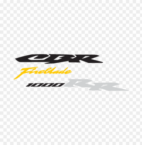 cbr fireblade logo vector free Transparent Background PNG Isolated Graphic