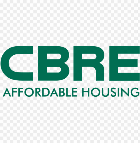 cbre affordable housing - cbre global investors logo PNG without background