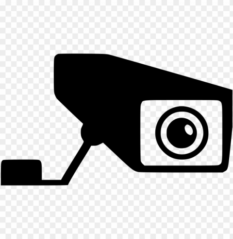 cctv surveillance camera svg icon free- cctv camera icon Transparent Background PNG Isolation