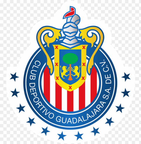 cd guadalajara wikipedia - logo chivas dream league soccer 2019 PNG with clear transparency PNG transparent with Clear Background ID 4f958ce5