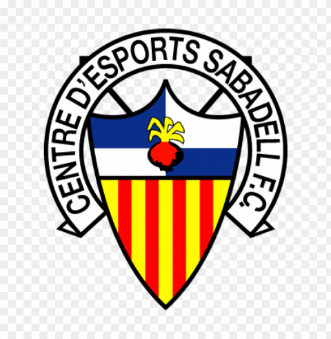ce sabadell fc vector logo Isolated Element in Transparent PNG