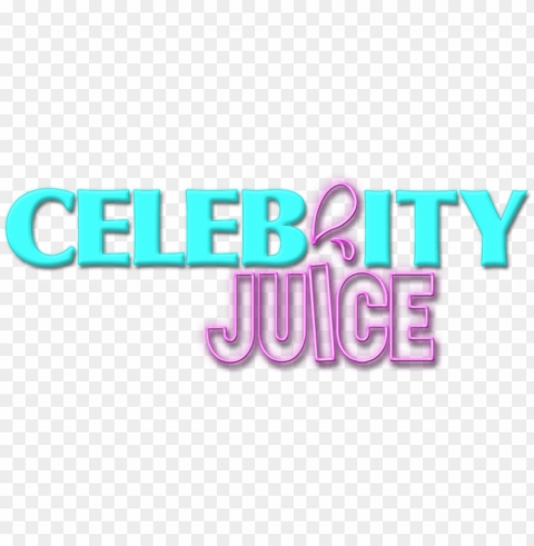 celebrity juice logo - graphics Isolated Object on Clear Background PNG
